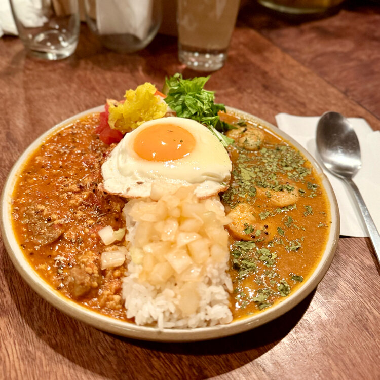 Recent La Curry combination plate